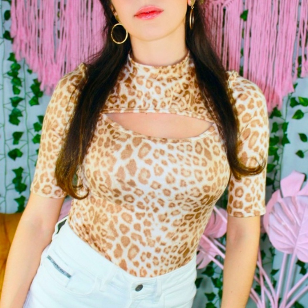 SALE!! Leopard Bodysuit